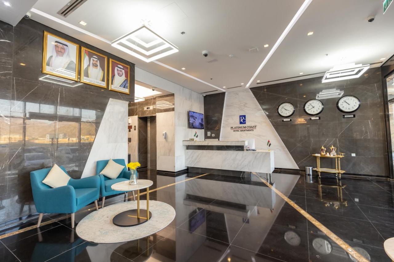 Platinum Coast Hotel Apartments Fujairah Luaran gambar The lobby of the hotel